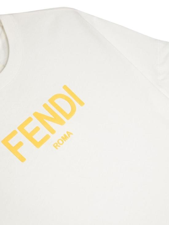 25FW [키즈] 펜디 티셔츠 JUI137K 7AJF0TU9 MULTICOLOUR - FENDI