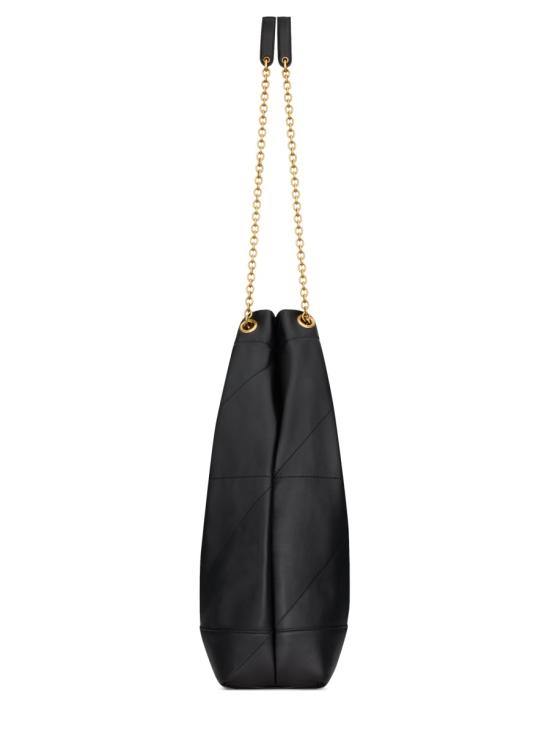 26FW 생로랑 제이미 라지 포숑 램스킨 828350 AAB321000 BLACK - SAINT LAURENT