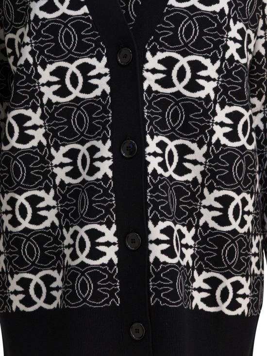 25FW 핑코 가디건 106042A2YDZZ2 Black - PINKO