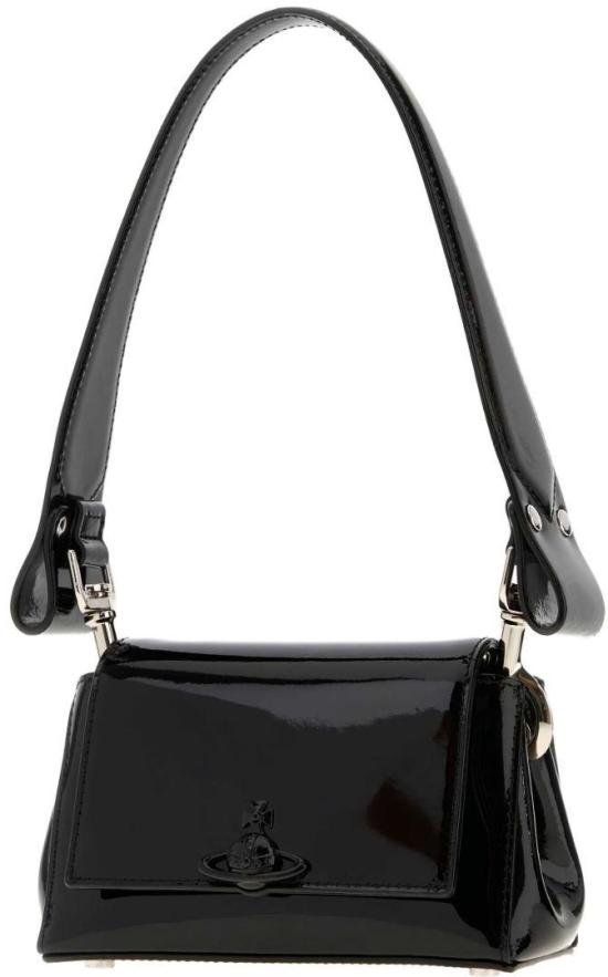 25FW 비비안웨스트우드 숄더백 46030003WL00AUN404 BLACK - VIVIENNE WESTWOOD