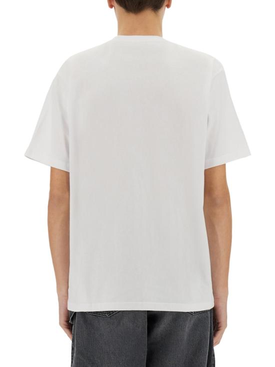 25FW JW앤더슨 앵커 자수 티셔츠 JT0257 PG1510001 WHITE - JW ANDERSON
