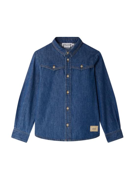 25FW [키즈] 봉쁘앙 셔츠 W05BSHW00008K 017A BLUE