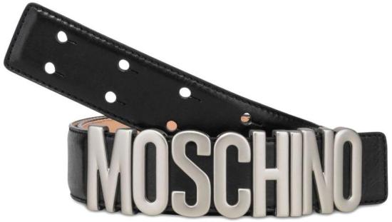 25FW 모스키노 벨트 MC6000PP0NOD900A BLACK - MOSCHINO