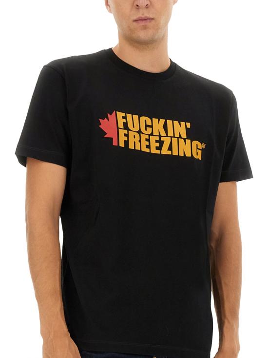 25FW 디스퀘어드2 반팔 티셔츠 S74GD1450 D20020900 BLACK - DSQUARED2