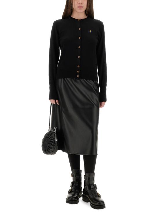 25FW 비비안웨스트우드 BEA 베아 니트 가디건 1803002P Y001VN401 BLACK - VIVIENNE WESTWOOD