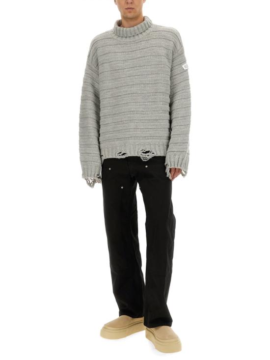 25FW MM6 메종마르지엘라 스웨터 SH0HA0004 M13040857M GREY - MM6 MAISON MARGIELA