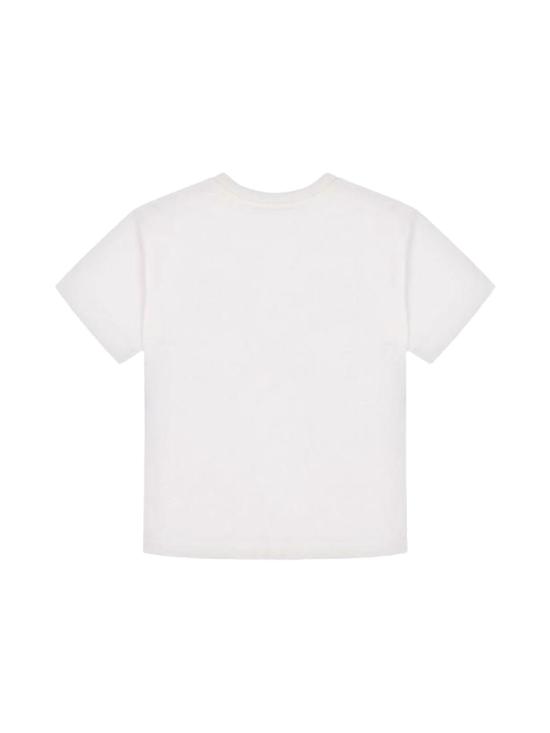 25FW [키즈] 모스키노 티셔츠 HMM05GK LAA1010063 WHITE - MOSCHINO