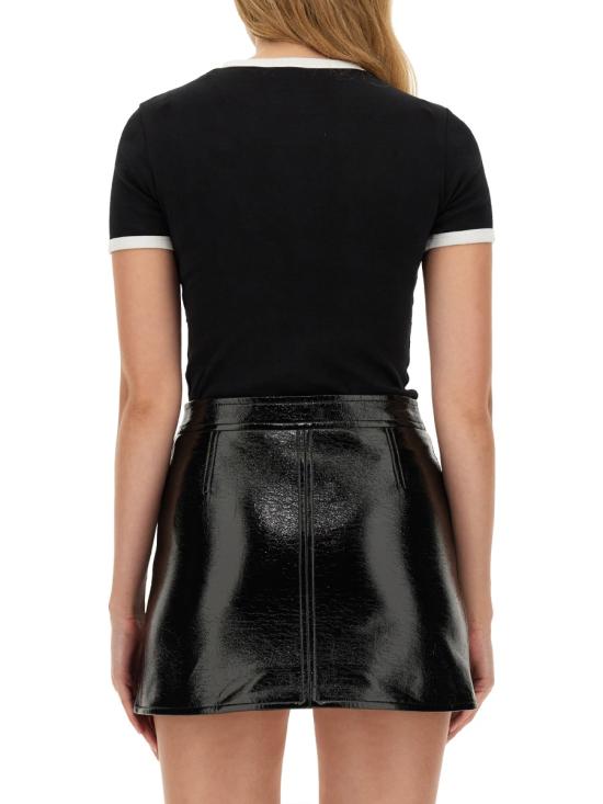 25FW 쿠레쥬 탑 VESJTS017JS0070 9901 BLACK - COURREGES