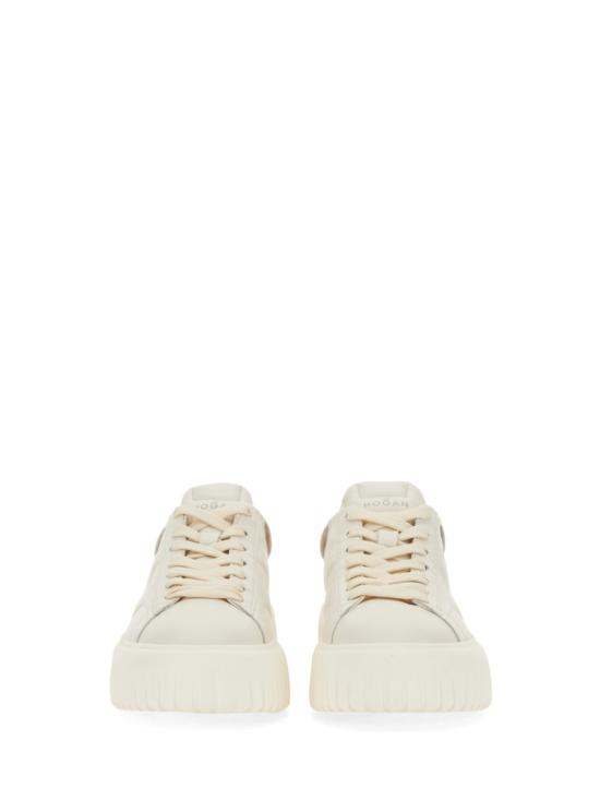 25FW 호간 H-스트라이프 스니커즈 HXW6450FC60 KU00GAN BEIGE - HOGAN