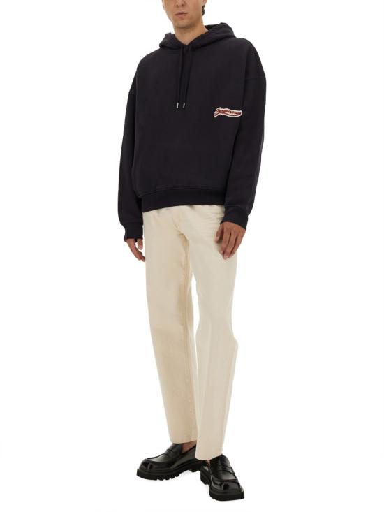 25FW 자크뮈스 긴팔 티셔츠 HOM00415AJ0 01263GH BLUE - JACQUEMUS