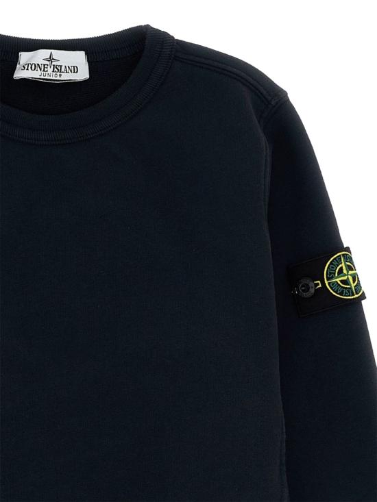 26SS [키즈] 스톤 아일랜드 캐시미어 니트 6100001K S0A20V0029 BLACK - STONE ISLAND