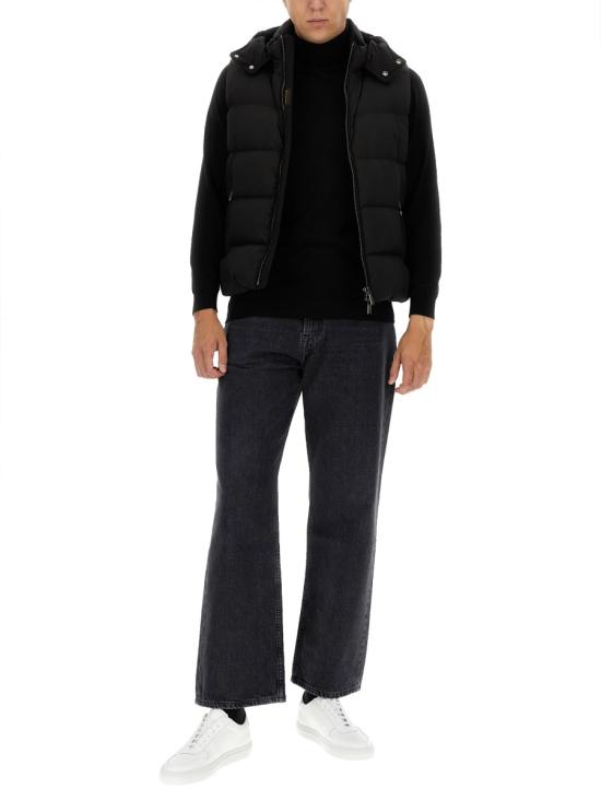 25FW 무레르 베스트 MOUGI200307 TEPA034U0001 BLACK - MOORER