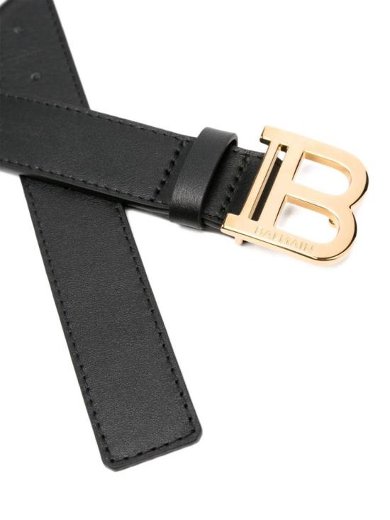 25FW [키즈] 발망 패브릭 벨트 BX0P21K Z1371930OR BLACK - BALMAIN