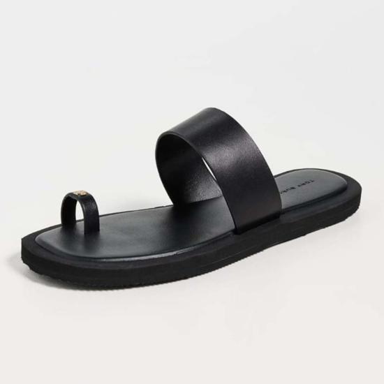  토리버치 샌들 토링 플립플랍 퍼펙트 블랙 - TORY BURCH