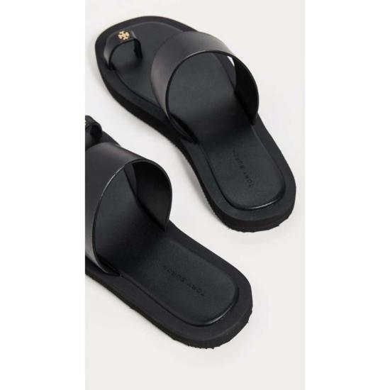  토리버치 샌들 토링 플립플랍 퍼펙트 블랙 - TORY BURCH