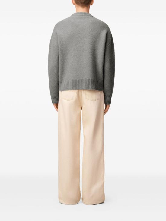 25FW 아미 ADC 크루넥 스웨터 UKS836 KN0135058 GREY - AMI