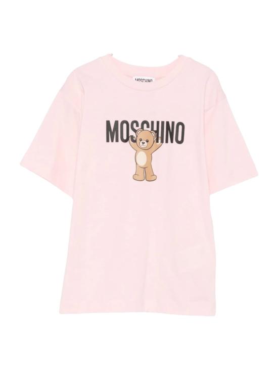 25FW [키즈] 모스키노 티셔츠 HMM05GK LAA1050209 PINK