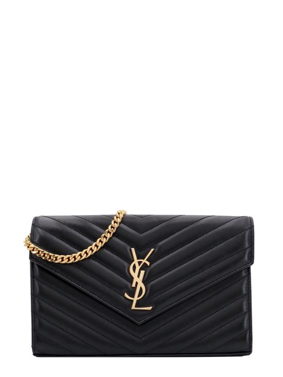 26SS 생로랑 지갑 377828 AAA441000 BLACK