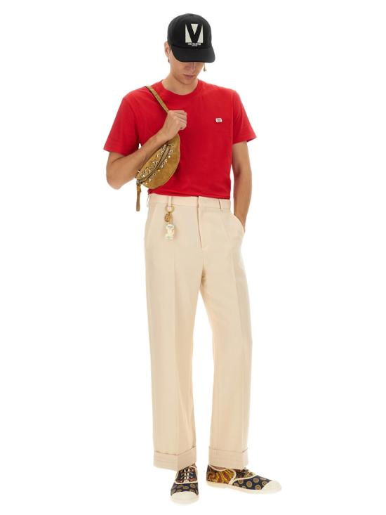 25FW 발렌티노 가라바니 반팔 티셔츠 7V3MG10VAQ8 157 RED - VALENTINO GARAVANI