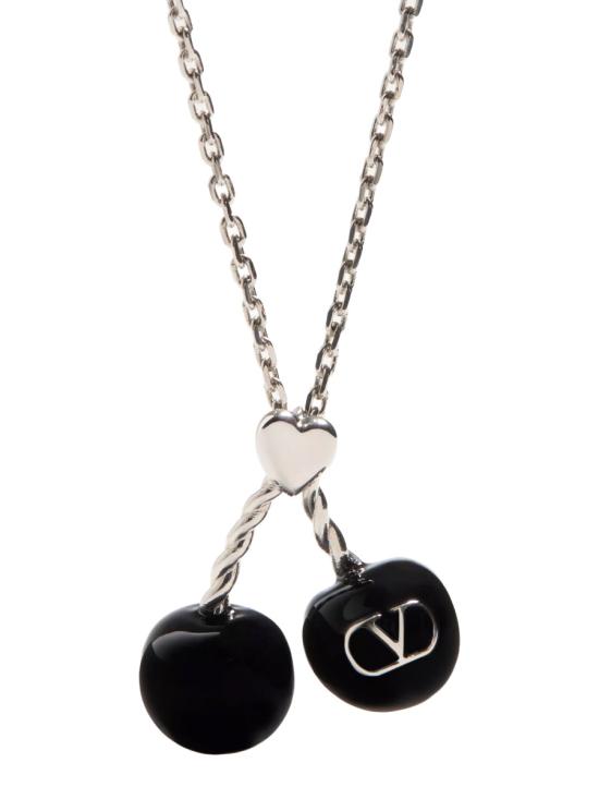 25FW 발렌티노 가라바니 네크리스 7Y2J0Z82MJP CNT BLACK - VALENTINO GARAVANI