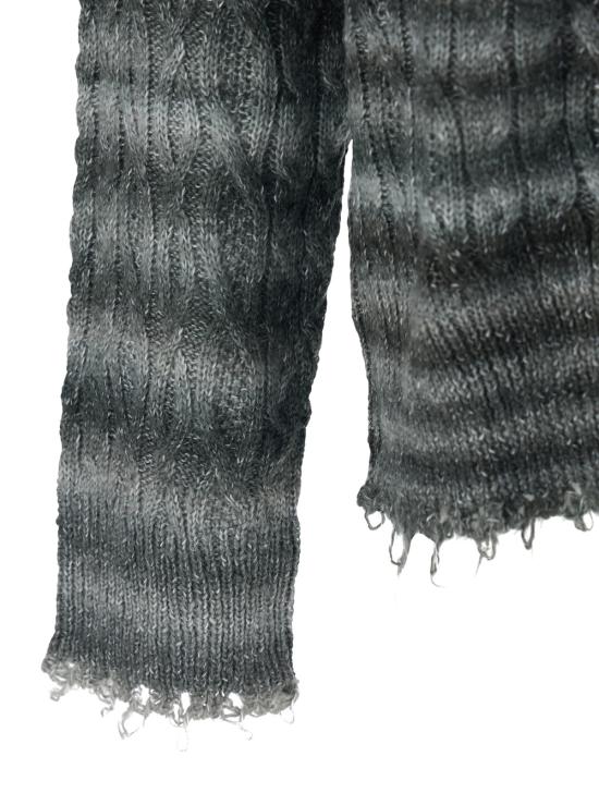 25FW 원 헌드레드 스웨터 393111109EIFFELTOWERCOMB Grey - WON HUNDRED