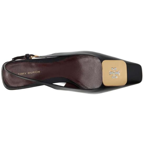  토리버치 샌들 조지아 레더 슬링백 55mm  퍼펙트 블랙 - TORY BURCH