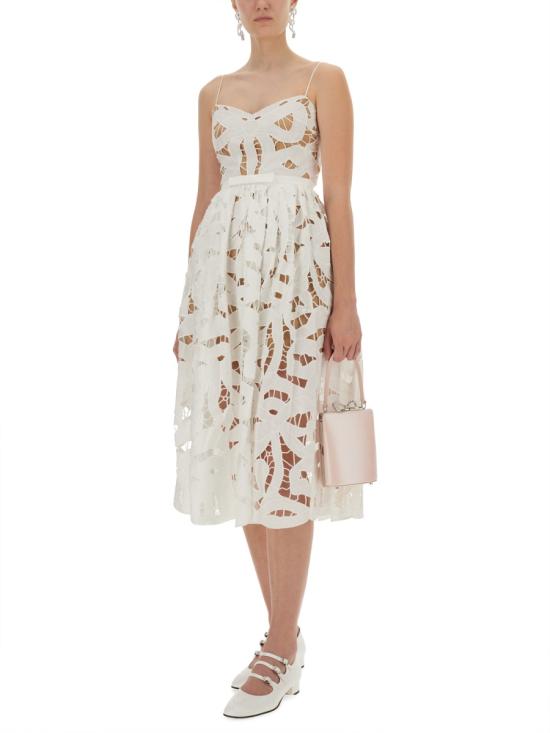 25FW 셀프 포트레이트 원피스 PF25 013M W WHITE - SELF PORTRAIT