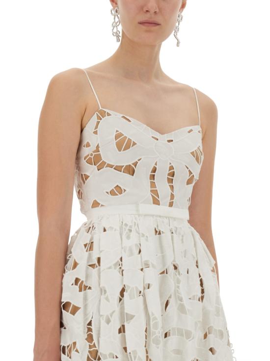 25FW 셀프 포트레이트 원피스 PF25 013M W WHITE - SELF PORTRAIT