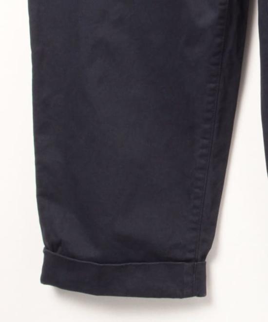  빔스 치노 팬츠 플러스 2 플리츠 테이퍼드 트윌 팬츠 - BEAMS