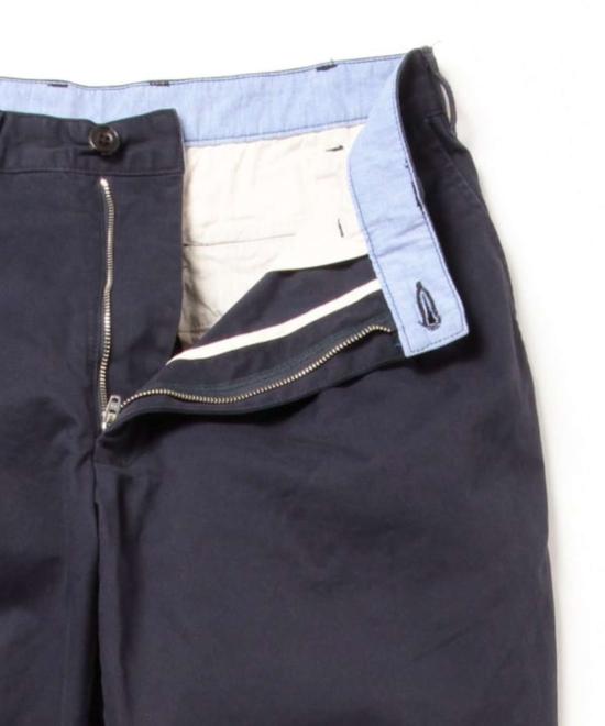  빔스 치노 팬츠 플러스 2 플리츠 테이퍼드 트윌 팬츠 - BEAMS