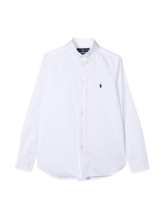26FW [키즈] 폴로 랄프로렌 셔츠 323819238K 001WHITE