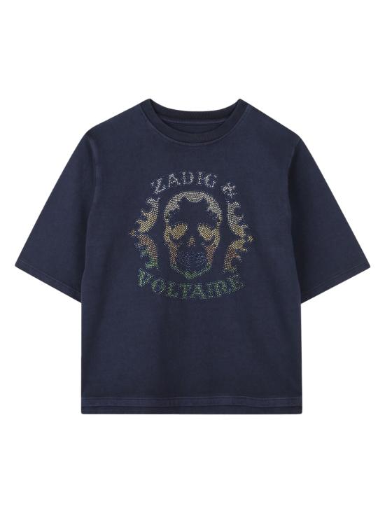 25FW [키즈] 자딕앤볼테르 티셔츠 X60460K 83D BLUE