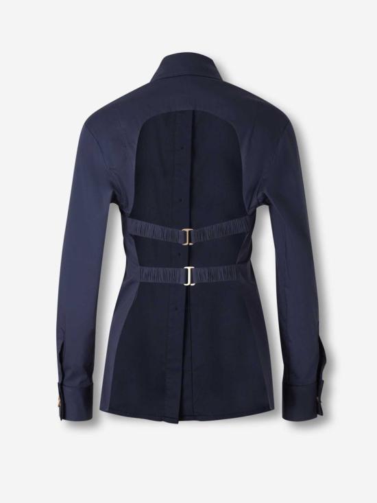 25FW 컬트 가이아 셔츠 TP28749CO3123 DEEPLAKEDEEP LAKE NAVY BLUE - CULT GAIA