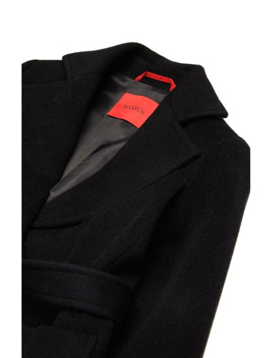 25FW [키즈] 막스앤코 트렌치 코트 MX0001K MX052MX900 BLACK - MAX & CO.