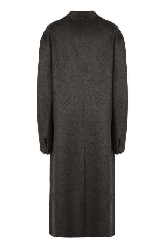 25FW 프라다 더블브레스트 더블 캐시미어 울 코트  P617SSOOO179B F0480 GREY - PRADA
