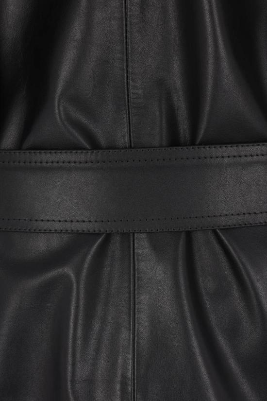 25FW MM6 메종마르지엘라 가죽 자켓 S62AN0164M07005900 Black - MM6 MAISON MARGIELA