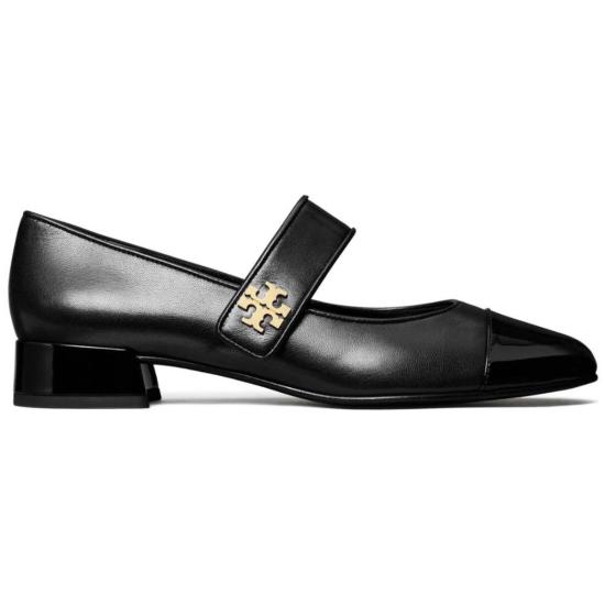  토리버치 힐/펌프스 메리제인 캡토 25mm 발레 샌들 퍼펙트 블랙 - TORY BURCH