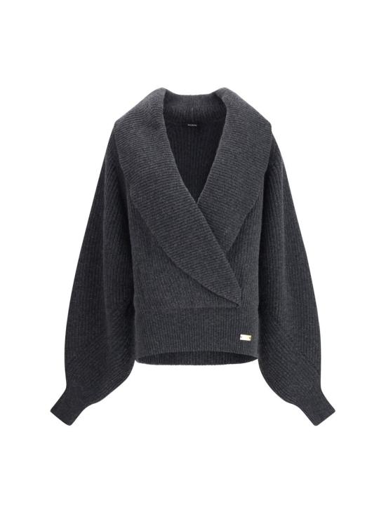 25FW 발망 스웨터 FF0KJ050KJ22 9DH GREY