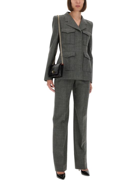 25FW 알렉산더 맥퀸 스트레이트 팬츠 826951 QJAFD1121 GREY - ALEXANDER MCQUEEN