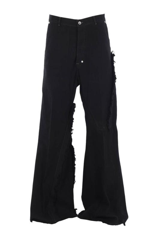 25FW 릭 오웬스 JORIS 트라우저 RR02E1308BBCL09 Black