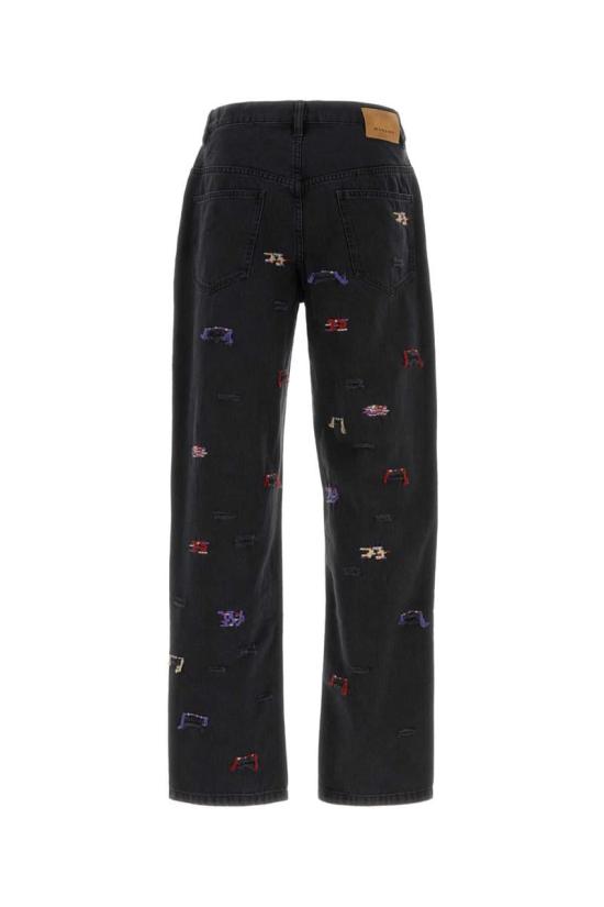 25SS 이자벨마랑 데님 팬츠 PA0355HCC1H08H 02FK Black - ISABEL MARANT