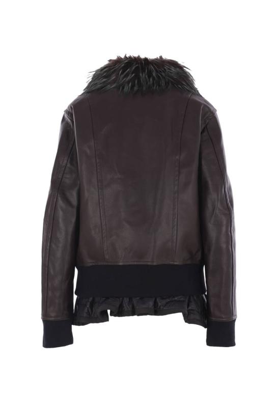 25FW 사카이 가죽 자켓 2508238601 BROWN - SACAI