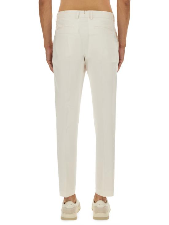 25FW 보스 스트레이트 팬츠 50545652 10257621118 WHITE - BOSS