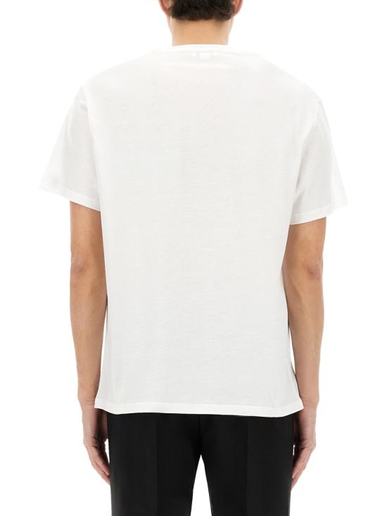 25FW 알렉산더 맥퀸 반팔 티셔츠 828420 QTADD0909 WHITE - ALEXANDER MCQUEEN