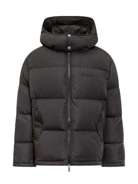 25FW 오프화이트 패딩 OMED066F25FAB001 1010 Black