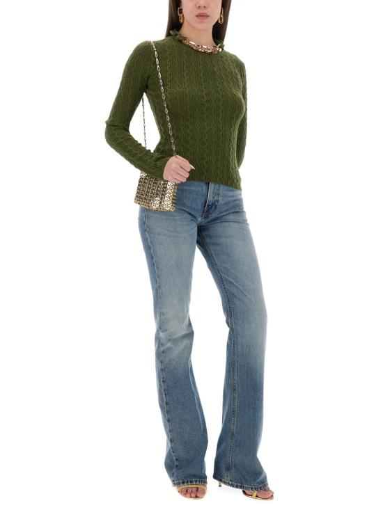 25FW 파코라반 스웨터 25AMPU049ML0320 P303 GREEN - PACO RABANNE