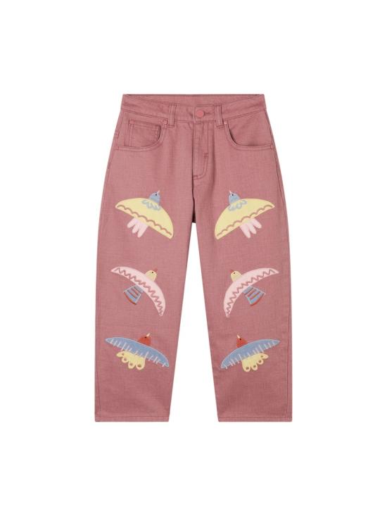 25FW [키즈] 스텔라 맥카트니 스트레이트 팬츠 TX6B10K Z015651I PINK