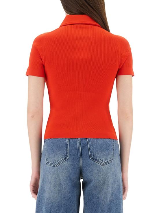 25FW 토리버치 폴로 티셔츠 170327 603 RED - TORY BURCH