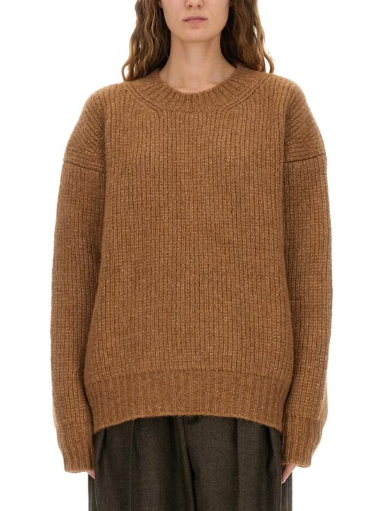 26FW 생로랑 스웨터 824228 Y77BH2573 BEIGE