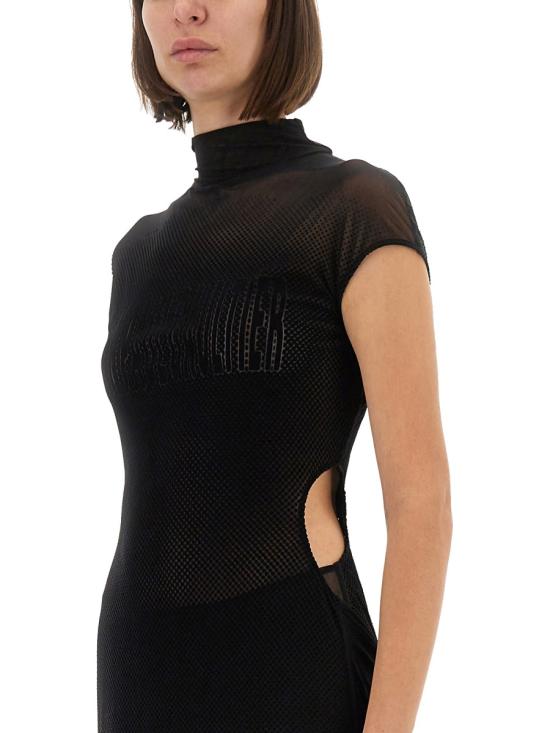 25FW 장 폴 고티에 롱 원피스 DR046 M00100 BLACK - JEAN PAUL GAULTIER